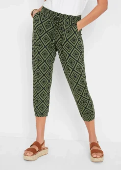 3/4-Hose aus Viskosemix|bonprix New