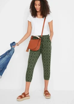3/4-Hose aus Viskosemix|bonprix New