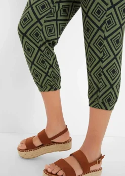 3/4-Hose aus Viskosemix|bonprix New