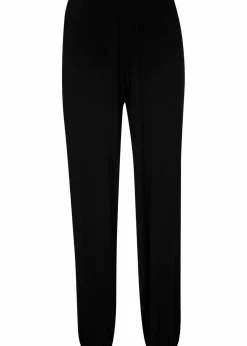 bonprix Bekleidung·Kleider|Hosen|Hose aus Viskose-Mix schwarz