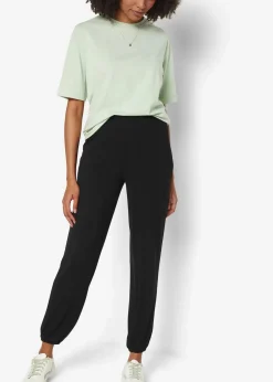 bonprix Bekleidung·Kleider|Hosen|Hose aus Viskose-Mix schwarz