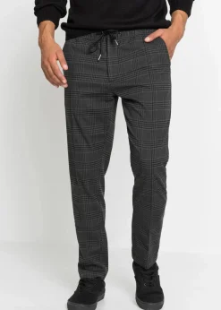 Hose in Wolloptik mit Bequembund, Regular Fit|bonprix New