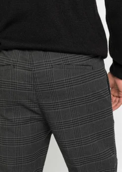 Hose in Wolloptik mit Bequembund, Regular Fit|bonprix New