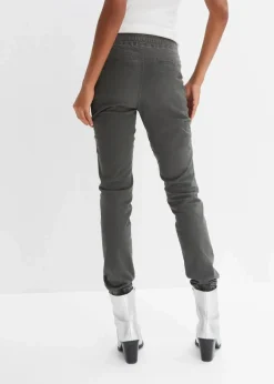 Hose mit Biker-Details|bonprix Online