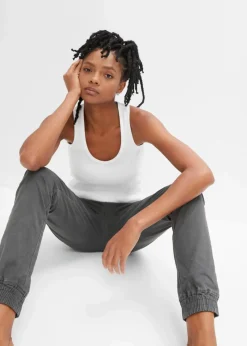 Hose mit Biker-Details|bonprix Online