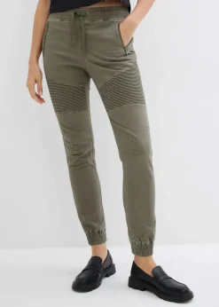 Hose mit Biker-Details|bonprix Discount