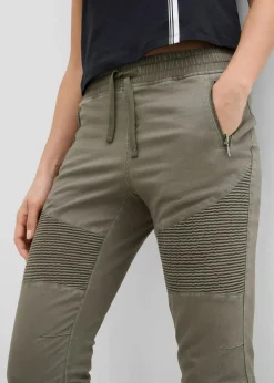 Hose mit Biker-Details|bonprix Discount