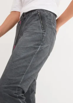 3/4-Hose mit Kontrast-Bindeband|bonprix