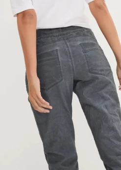 3/4-Hose mit Kontrast-Bindeband|bonprix