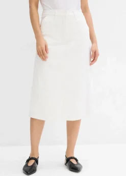 Hosenrock aus elastischem Baumwoll-Mix|bonprix Clearance