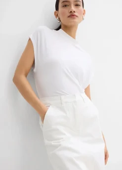 Hosenrock aus elastischem Baumwoll-Mix|bonprix Clearance