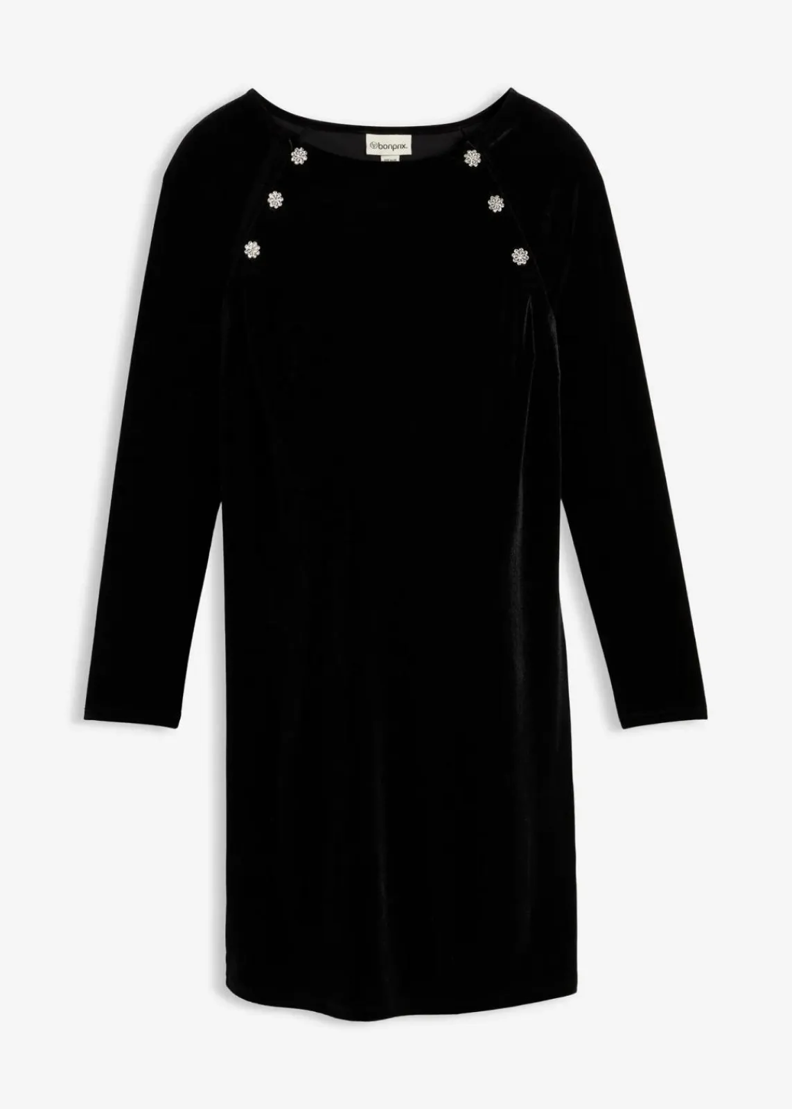 2-in-1 festliches Umstands- und Stillkleid aus weichem Samt|bonprix Sale