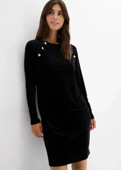 2-in-1 festliches Umstands- und Stillkleid aus weichem Samt|bonprix Sale