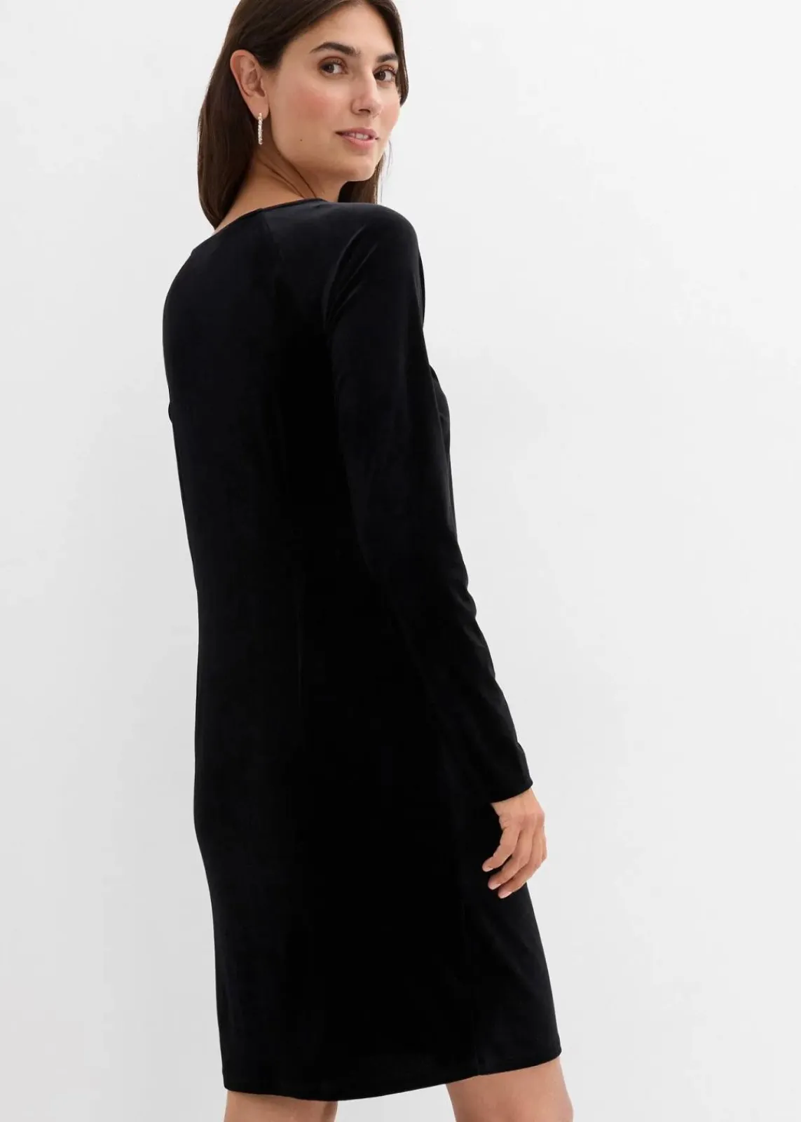 2-in-1 festliches Umstands- und Stillkleid aus weichem Samt|bonprix Sale