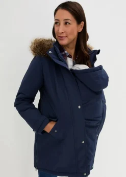 bonprix Bekleidung·Blazer|Umstandsmode|3-in-1 Funktions-Umstandsjacke und Tragejacke dunkelblau