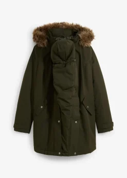 bonprix Nachhaltigere Materialien|Umstandsmode|3-in-1 Funktions-Umstandsjacke und Tragejacke nachtoliv