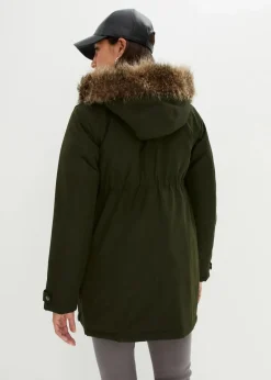 bonprix Nachhaltigere Materialien|Umstandsmode|3-in-1 Funktions-Umstandsjacke und Tragejacke nachtoliv