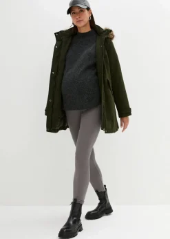 bonprix Nachhaltigere Materialien|Umstandsmode|3-in-1 Funktions-Umstandsjacke und Tragejacke nachtoliv