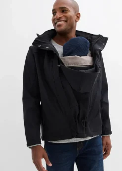 3-in-1 Herren-Tragejacke mit Vorder- und Rückentragefunktion|bonprix Discount