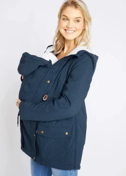 3-in-1 kuschelig gefütterte Umstands- und Tragejacke|bonprix Best