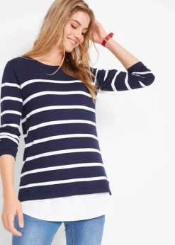 2-in-1 leichter Umstands- und Stillpullover|bonprix Best