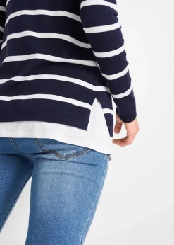 2-in-1 leichter Umstands- und Stillpullover|bonprix Best