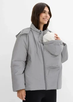 3-in-1 Reflektierende Umstandsjacke mit Trage- und Schwangerschaftseinsatz|bonprix Online