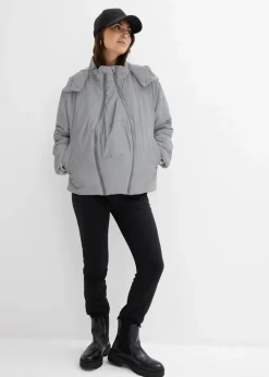 3-in-1 Reflektierende Umstandsjacke mit Trage- und Schwangerschaftseinsatz|bonprix Online