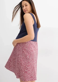 2-in-1 Umstands- und Stillkleid aus Bio-Baumwolljersey|bonprix Clearance