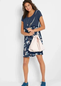 2-in-1 Umstands- und Stillkleid aus aus Viskose-Jersey|bonprix Online