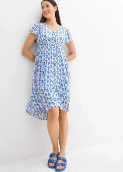 2-in-1 Umstands- und Stillkleid aus fließender Viskose|bonprix Hot