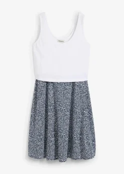 2-in-1 Umstands- und Stillkleid aus Bio-Baumwolljersey|bonprix Online