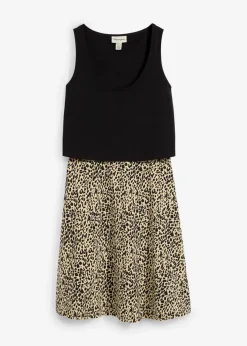 2-in-1 Umstands- und Stillkleid aus Baumwolljersey|bonprix Online