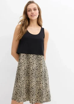 2-in-1 Umstands- und Stillkleid aus Baumwolljersey|bonprix Online