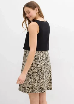 2-in-1 Umstands- und Stillkleid aus Baumwolljersey|bonprix Online