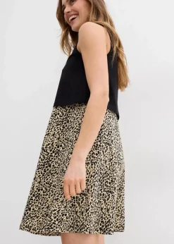 2-in-1 Umstands- und Stillkleid aus Baumwolljersey|bonprix Online