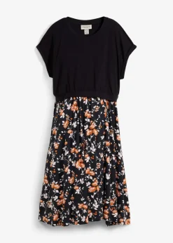 2-in-1 Umstands- und Stillkleid mit Taschen|bonprix New