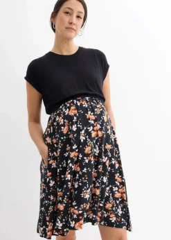 2-in-1 Umstands- und Stillkleid mit Taschen|bonprix New