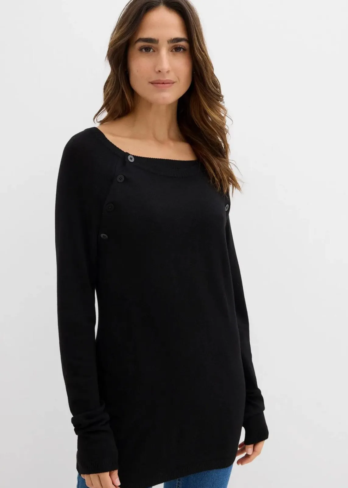 2-in-1 Umstands- und Stillpullover aus Feinstrick|bonprix Discount