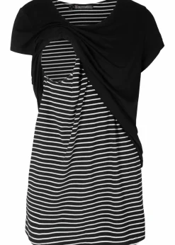 2-in-1 Umstands- und Stillshirt aus Viskose|bonprix Online