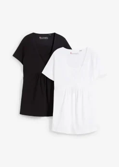 2-in-1 Umstands- und Stillshirts (2er Pack​)|bonprix Outlet