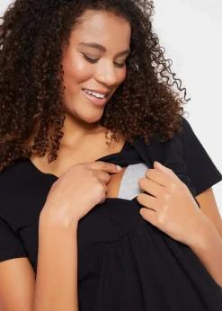 2-in-1 Umstands- und Stillshirts (2er Pack)|bonprix Best