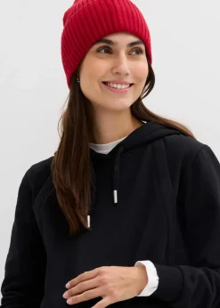 bonprix Bekleidung·Blazer|Nachhaltigere Materialien|2-in-1 Umstands- und Stillsweatshirt aus reiner Bio-Baumwolle schwarz