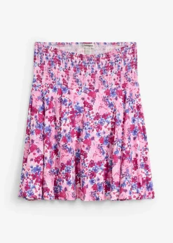 bonprix Bekleidung·Blazer|Umstandsmode|2-in-1 Umstandshosenrock aus Jersey fuchsiapink geblümt