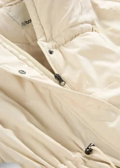 bonprix Bekleidung·Blazer|Umstandsmode|3-in-1 Umstandsparka mit Trageeinsatz natur