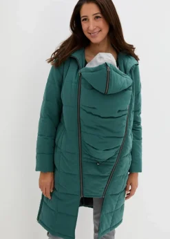 3-in-1 Umstandssteppmantel und Tragemantel mit recyceltem Polyester|bonprix Best