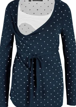 2-in-1 Umstands-und Stillpullover aus Feinstrick|bonprix