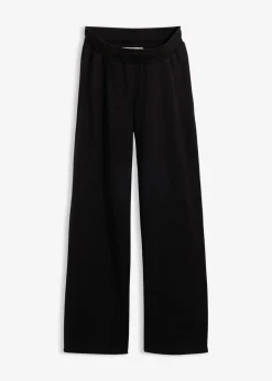 bonprix Bekleidung·Blazer|Umstandsmode|2-in-1 Umstandsweathose mit verstellbarem Bauchband schwarz