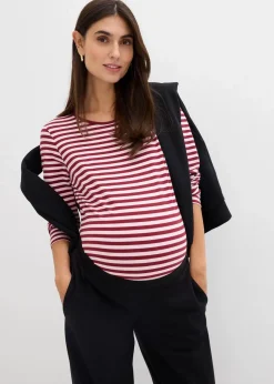 bonprix Bekleidung·Blazer|Umstandsmode|2-in-1 Umstandsweathose mit verstellbarem Bauchband schwarz