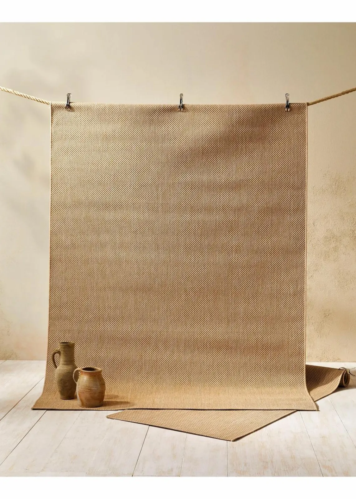 bonprix Sehr Beliebt|Läufer|In- und Outdoor Teppich creme